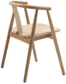 Sedie da pranzo in colore naturale Relate - Unique Furniture