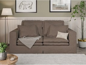 Divano marrone 196 cm Nora – Ropez