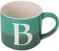 Tazza lettera B verde 400 ml Blend Collection