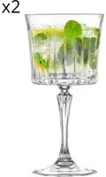 Set 2 calici Mojito RCR Cristalleria Italiana