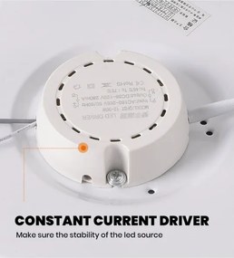 Brilagi - Plafoniera LED dimmerabile SMART LED/36W/230V Ø 48 cm Wi-Fi Tuya + telecomando