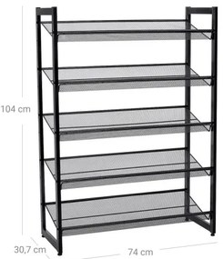 Scarpiera ALVORO nera