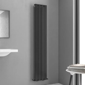 Termoarredo scadasalviete 1800x310cm nero opaco Kam-370N - KAMALU