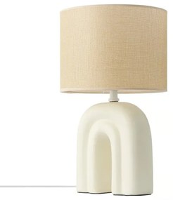 Nordlux - Lampada da tavolo HAZE 1xE27/40W/230V beige