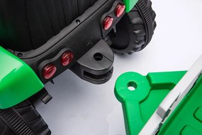 Trattore Elettrico per Bambini 12V con Rimorchio Verde...