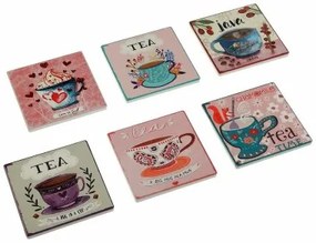 Sottobicchieri Versa Tea (10 x 10 cm) (6 Pezzi)