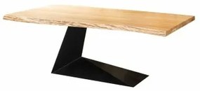 Tavolo da Pranzo DKD Home Decor Nero Naturale Metallo Legno di acacia 200 x 100 x 76 cm