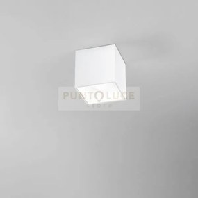 Plafoniera a led quadrata bco 20w 3000-4000k 115x115x116mm led-mig-...