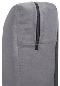 Copripoltrona Grigio BERNES Beliani