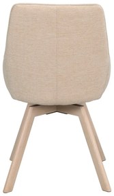 Sedie da pranzo beige in set di 2 Alison - Rowico