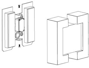 Eglo 95987 - Applique a LED da esterno SITIA 2xLED/4,8W