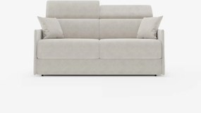 Miryam Divano letto con poggiatesta reclinabili e comfort maxi - design compatto in morbido tessuto smacchiabile T31