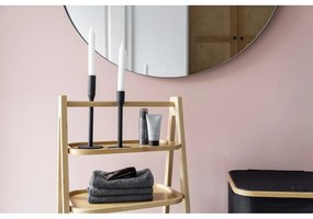 Mensola da bagno in bambù nero/naturale 44x80 cm Ecori - Wenko