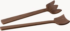 Posate da insalata in legno di noce Continenta