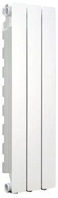 Radiatore acqua calda PRODIGE MODERN in alluminio, 3 elementi, interasse 800 mm, bianco