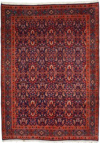 Moud Tappeto persiano 220 x 300 Rosso (Iran) Annodato A Mano