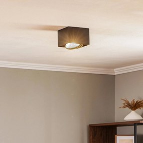 Argon Faretto da soffitto Ronda, 1 luce, nero