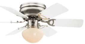 GLOBO 0307W - Ventilatore da soffitto UGO 1xE27/60W/230V