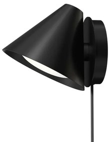 Keglen 175 LED Applique da Parete Dim-to-Warm Black - Louis Poulsen