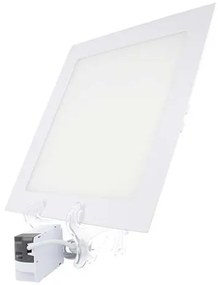 Faretto Pannello Led Da Incasso Quadrato 18W 3000K 225mmx225mm SKU-4869