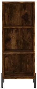 Credenza Rovere Fumo 34,5x32,5x180 cm in Legno Multistrato