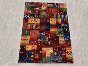 Loribaft Tappeto persiano 120x90 Rosso (Iran) Annodato A Mano