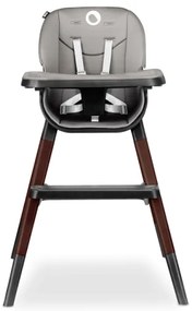 Lionelo - Sedia da pranzo per bambini MONA Black Onyx