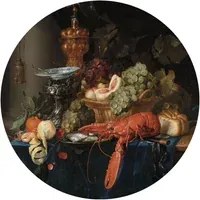KEK Amsterdam Carta da parati panoramica Lobster Circle - M - 1.9m