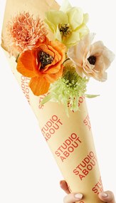 Bouquet di fiori in carta fatto a mano Sunshine