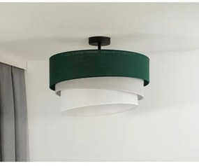 Duolla - Lampadario a plafone TRIO 1xE27/15W/230V diametro 45 cm verde/grigio/bianco