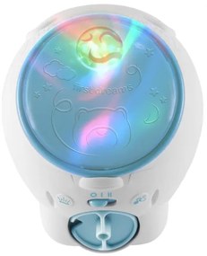 Chicco - Proiettore per bambini 2in1 POLAR BEAR 3xAA blu