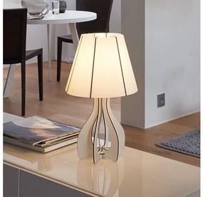 Eglo 94951 - Lampada da tavolo COSSANO 1xE27/60W/230V