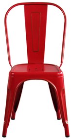 AGATHA - sedia industrial set da 4