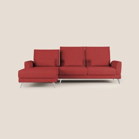 Tommy Divano angolare con relax e schienali traslanti in microfibra smacchiabile T11