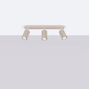 Brilagi - Faretto CRESTO 3xGU10/10W/230V taupe