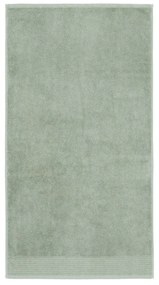 Asciugamano in cotone verde 50x85 cm - Bianca