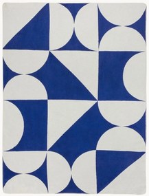 Coperta con motivo geometrico Tul