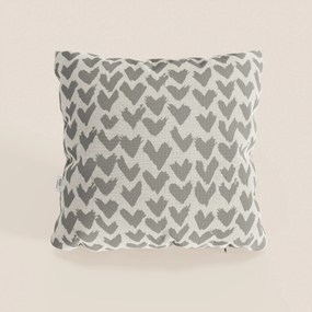 Arrow cuscini geometrici disponibile in diversi colori realizzato in tessuto Idrorepellente grigio