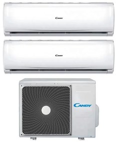 CLIMATIZZATORE CY-2T14OUT DUAL SPLIT - PURA WIFI - 2 UNITA' INTERNE + 1 ESTERNA - 9000 BTU - A++/A+