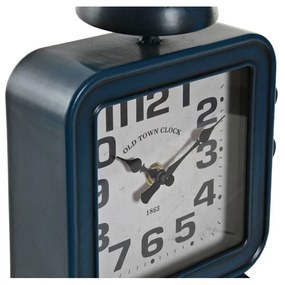 Orologio da Tavolo DKD Home Decor Azzurro Ferro (19 x 8 x 28 cm)