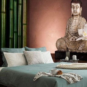 Carta da parati – Buddha meditante