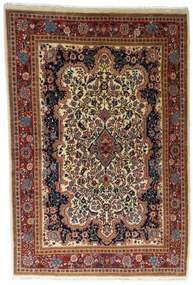 Sarouk Tappeto 200 x 140 Beige (Iran) Annodato A Mano