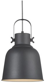 Nordlux - Lampadario a sospensione con filo ADRIAN 1xE27/40W/230V diametro 25 cm antracite