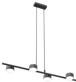 Lampadario a sospensione SORA 4 Nero 4xGX53 da interno