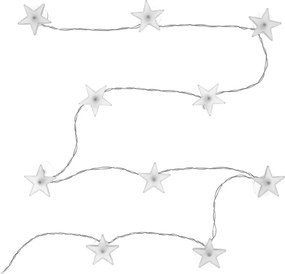 Retlux - Catena decorativa LED con ventose 10xLED/2xAA 1,8m bianco freddo
