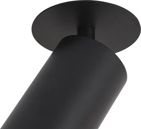 Faretto da incasso moderno nero GU10 50mm IP44 - Chels