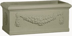 Portavaso da esterno Rettangolo Festonato, alt. 30 cm