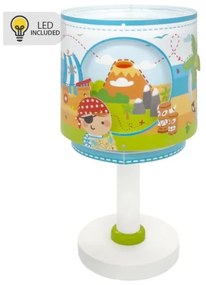 Dalber 60651N - Lampada da comodino LED per bambini PIRATE ISLAND 1xG4/4W/230V multicolore