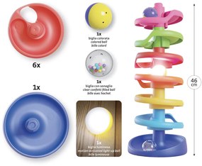 Spiral Tower Brightball - La corsa a spirale delle biglie