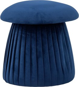 Sgabello blu scuro Roberta - Bloomingville